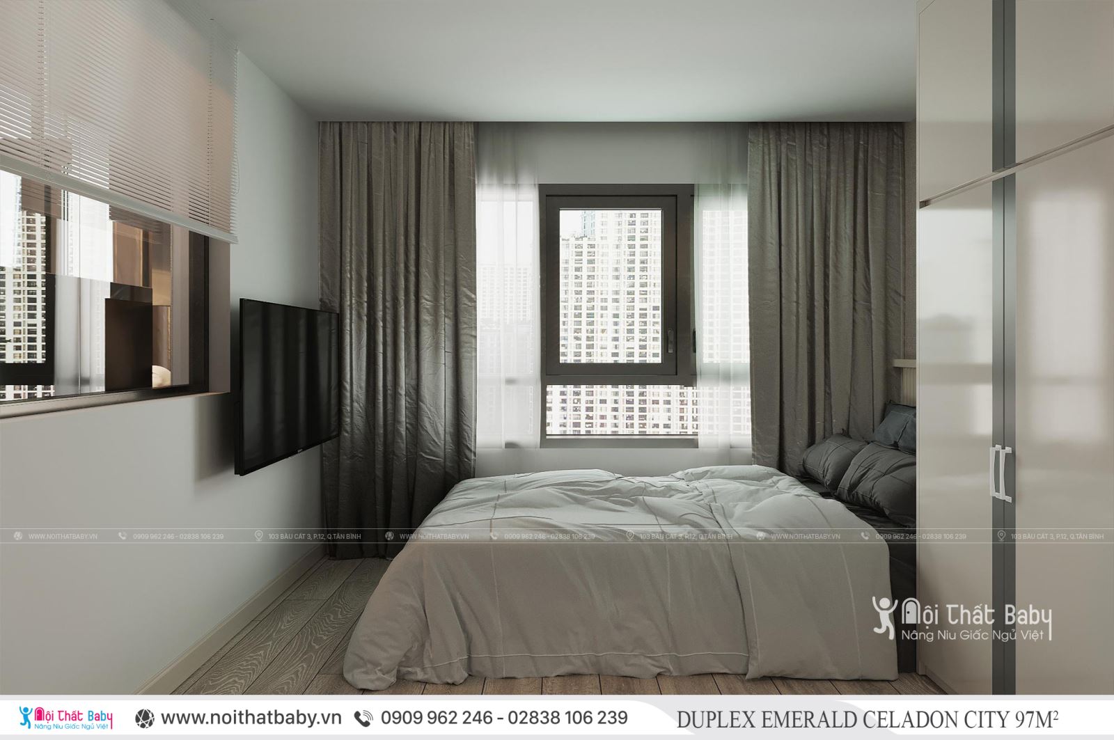 Tổng hợp các mẫu thiết kế nội thất Chung cư Emerald Celadon City